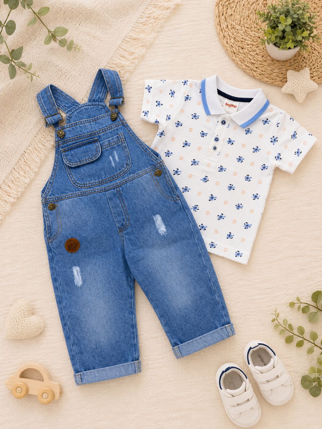 Conjunto Overol Bebé Ref 1386