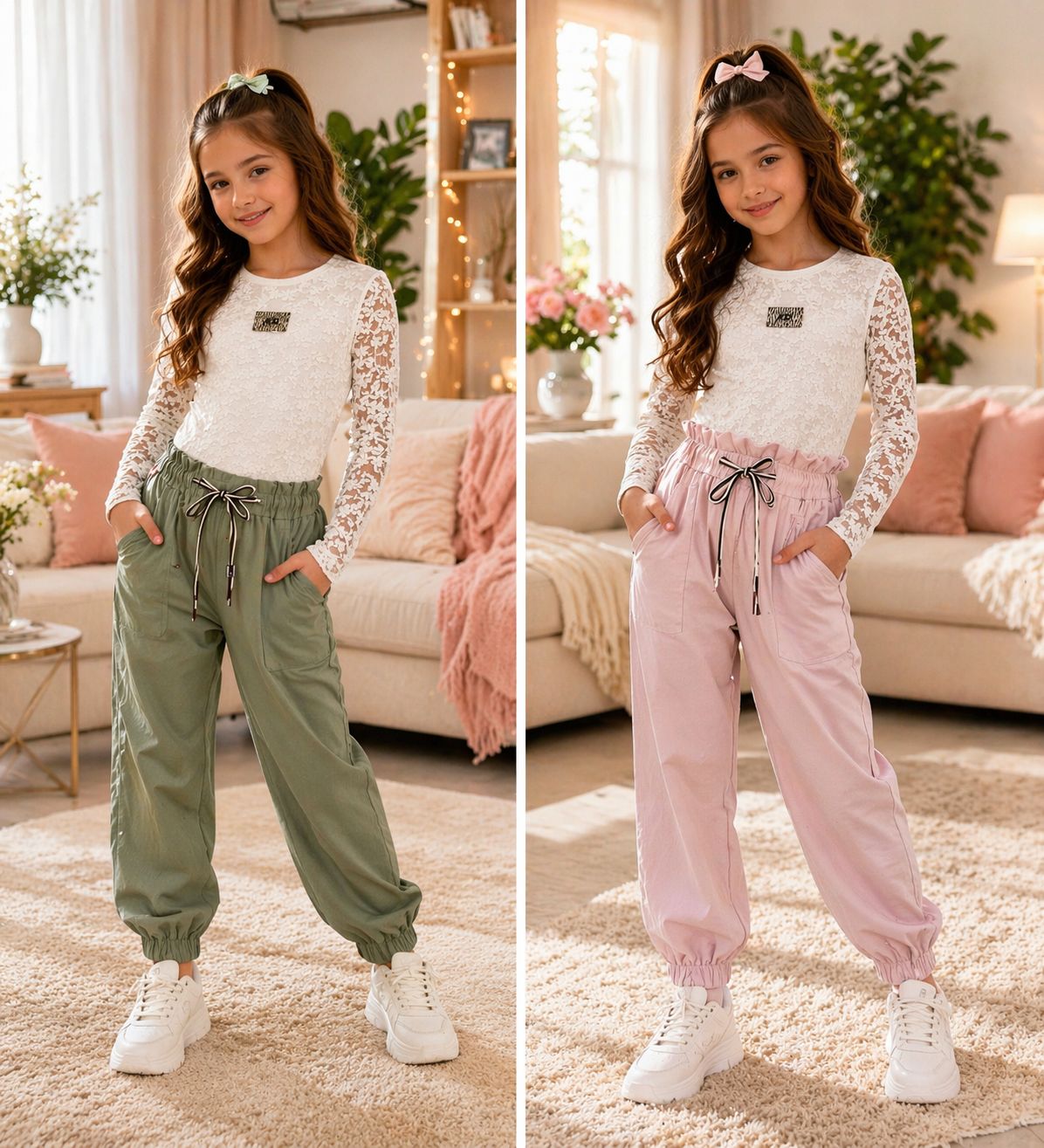 Conjunto de pantalón niña Ref 3271