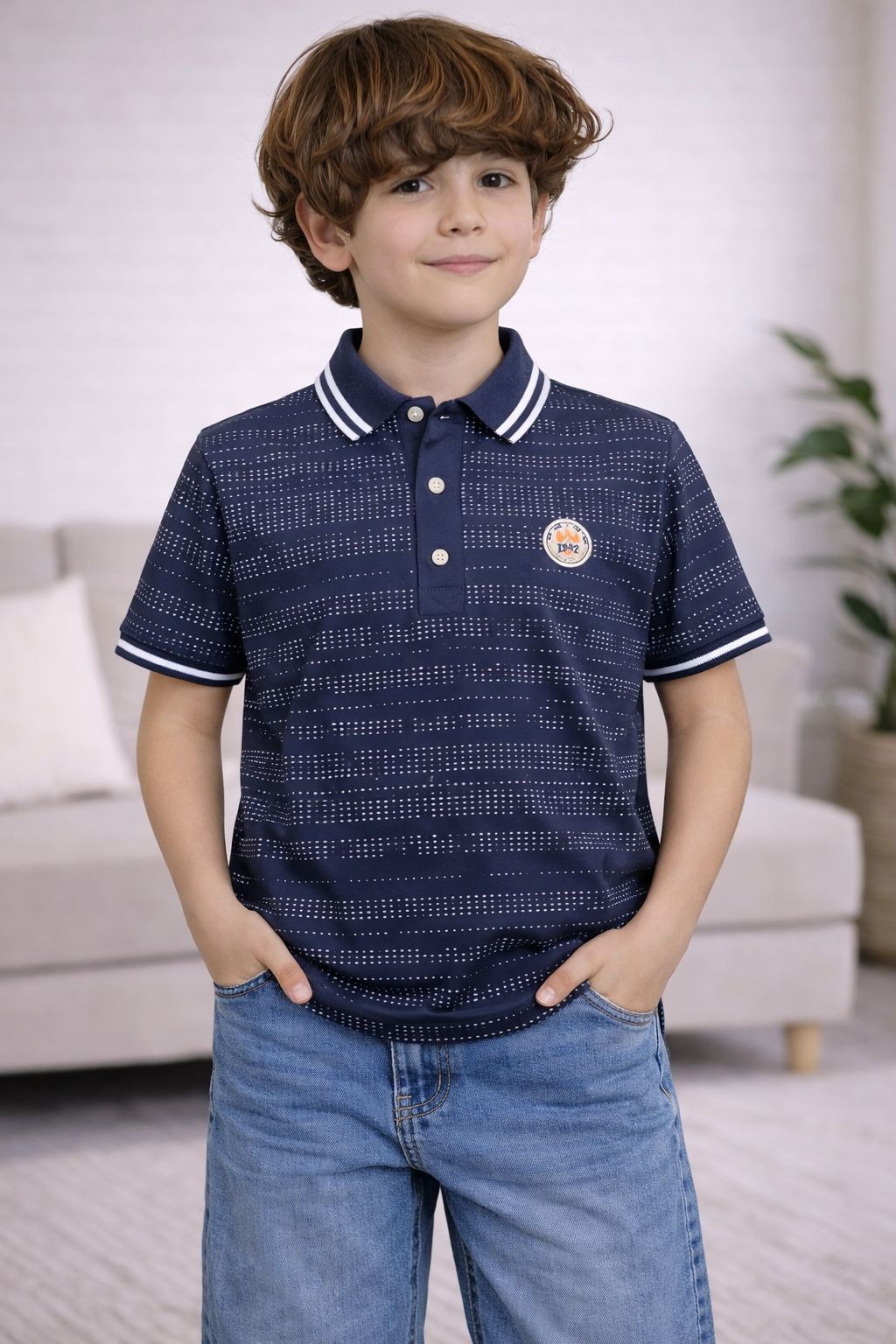 Camiseta tipo polo Ref 1233