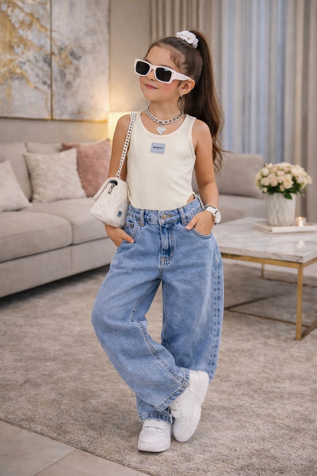 Conjunto Pantalón Niña Ref 0445