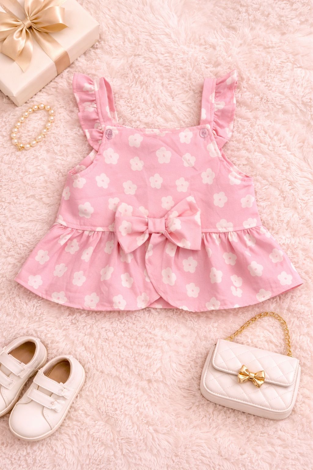 Conjunto Short Bebé Niña Ref 407068