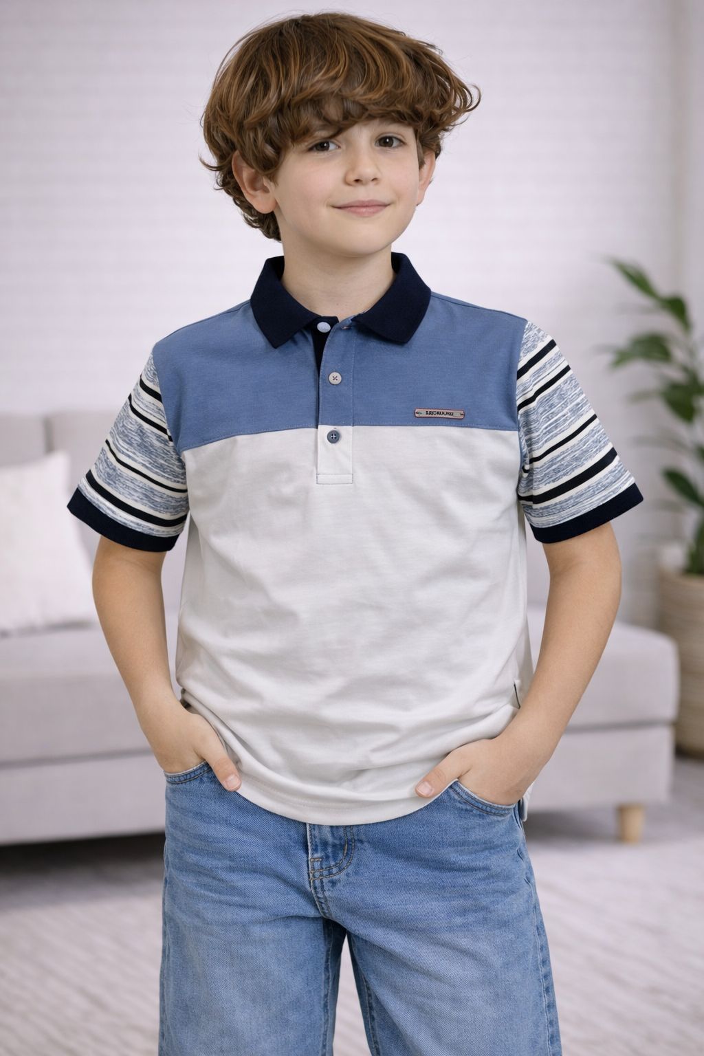 Camiseta tipo polo Ref 5138