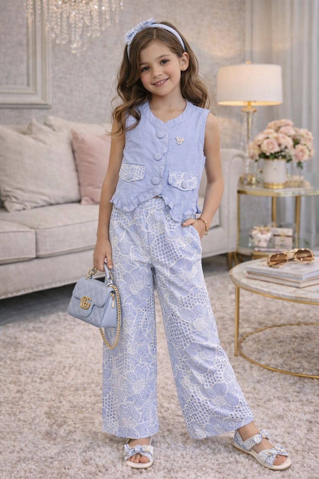 Conjunto Pantalón Niña Junior Ref 2224
