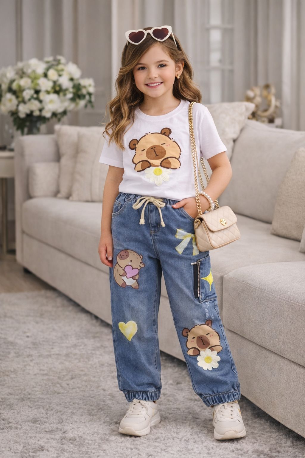 Conjunto Pantalón Niña Ref 1861