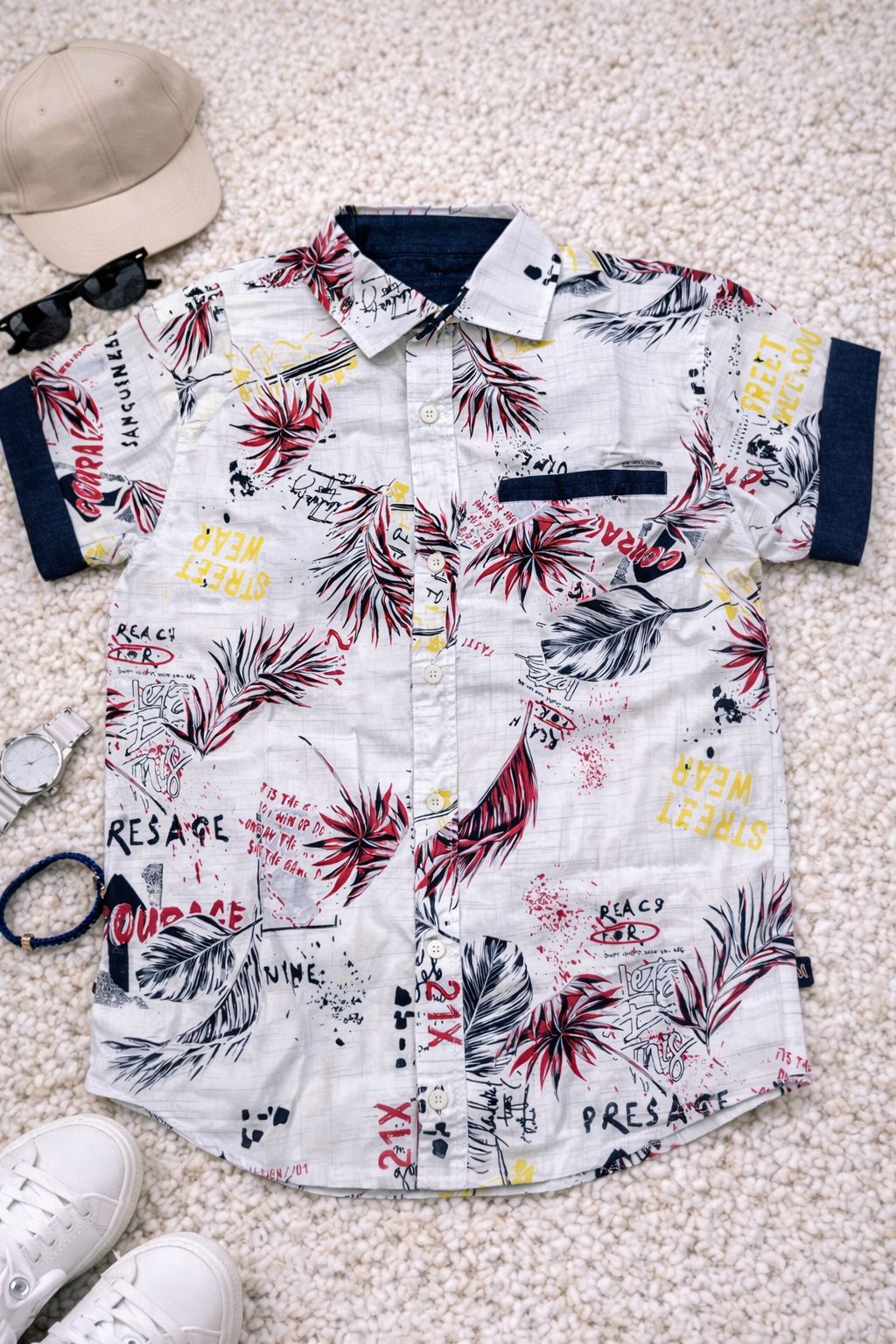 Camisa Manga Corta Ref 2621