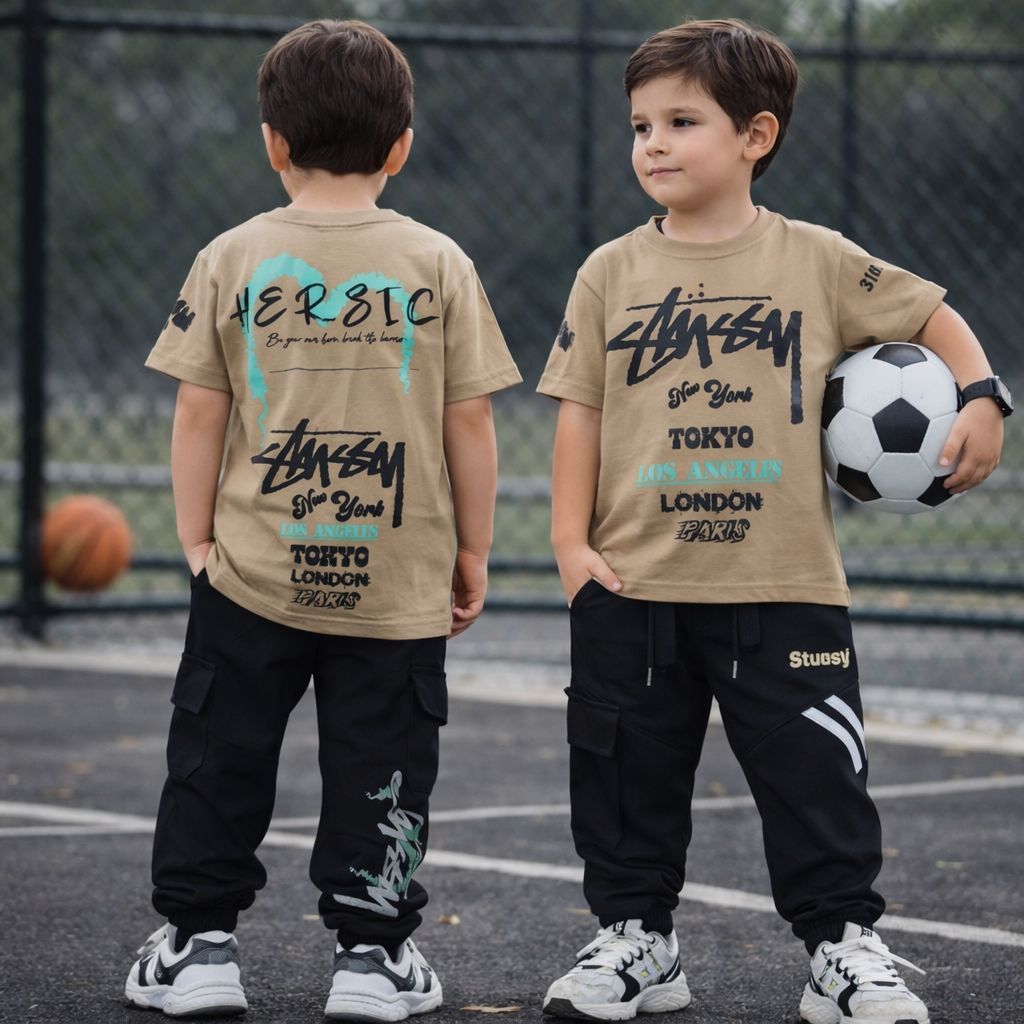 Conjunto deportivo largo niño Ref 4059