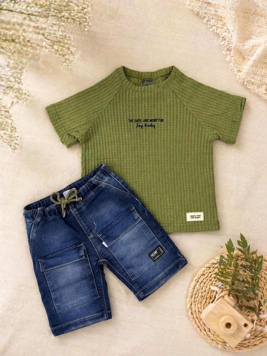 Conjunto Bermuda Bebé Ref 922407