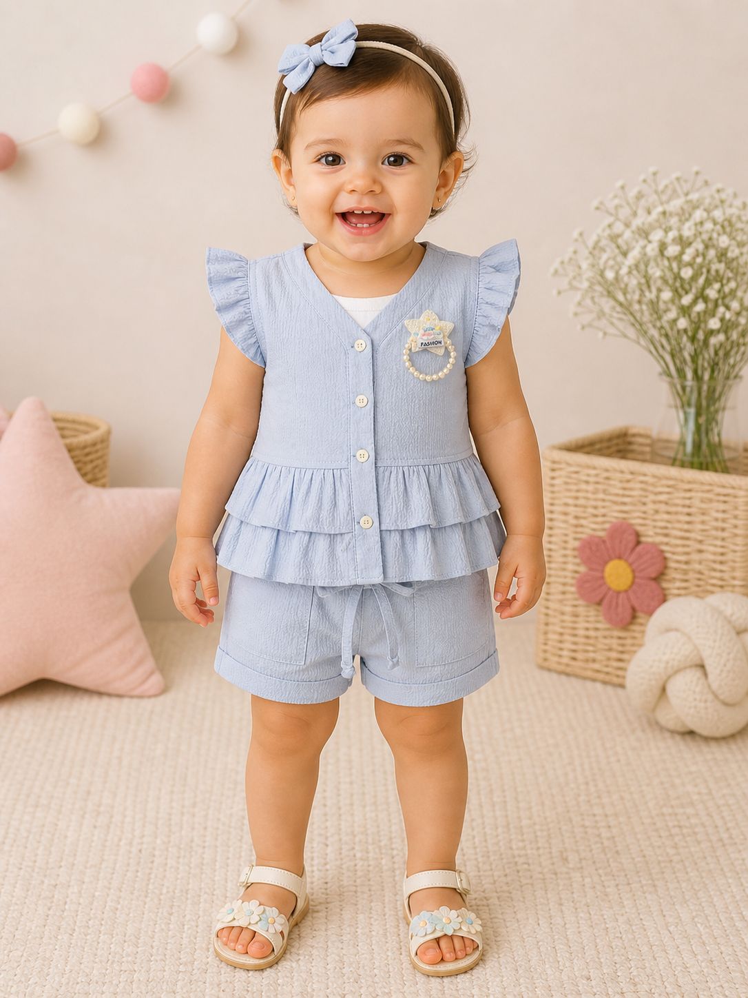 Conjunto Short Bebé