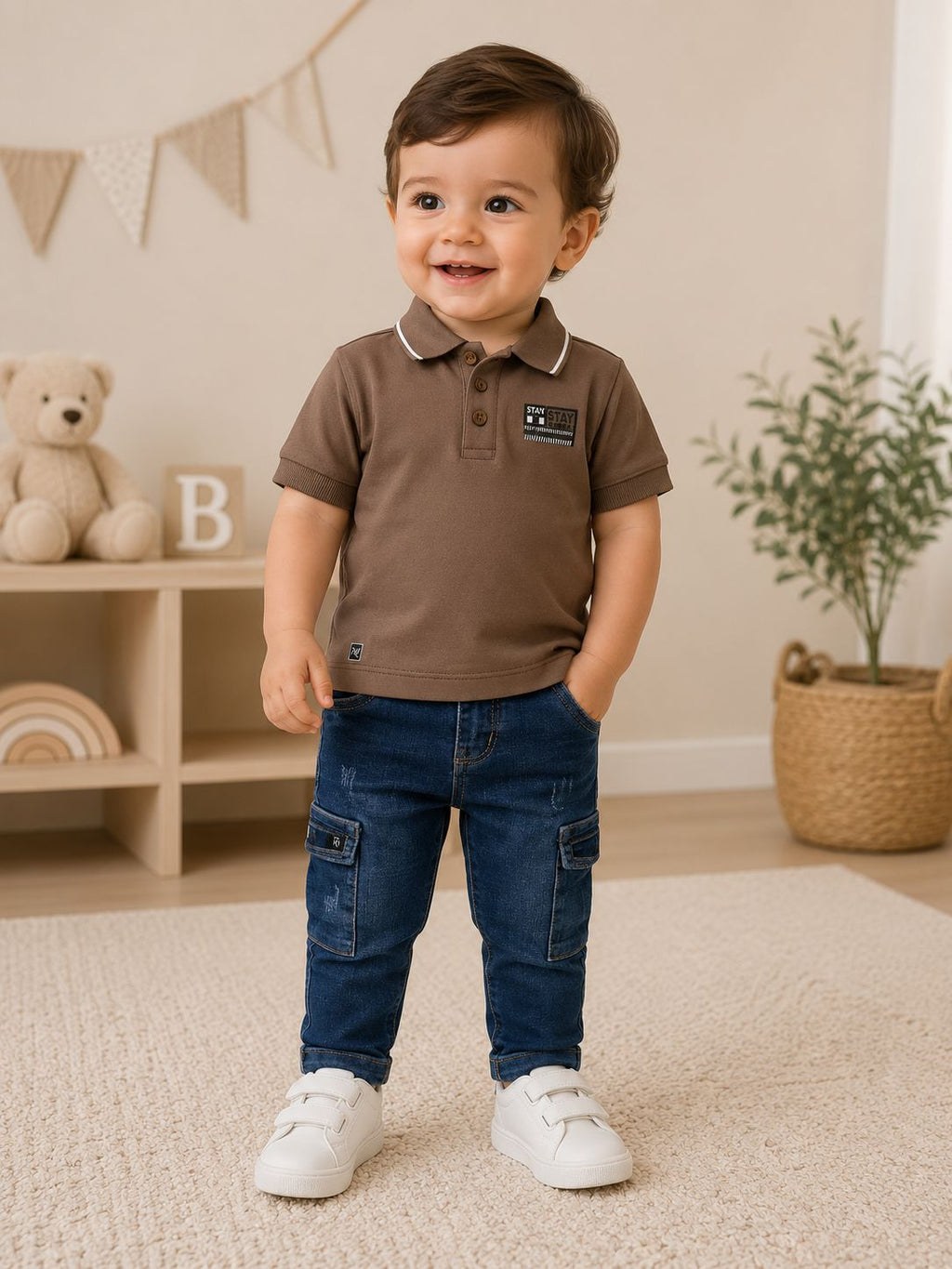 Conjunto Pantalón Bebé Ref 1817