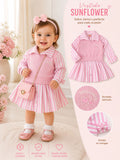 Vestido con Chaleco Bebé Ref 861