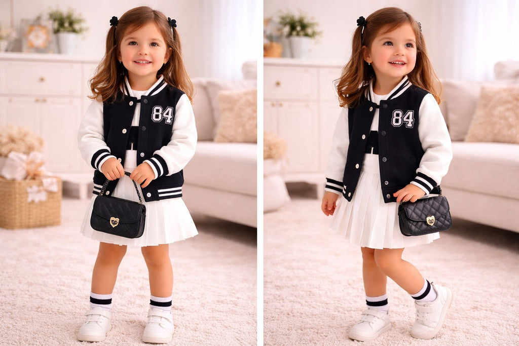 Conjunto Trío Falda Bebé Niña REF 1362